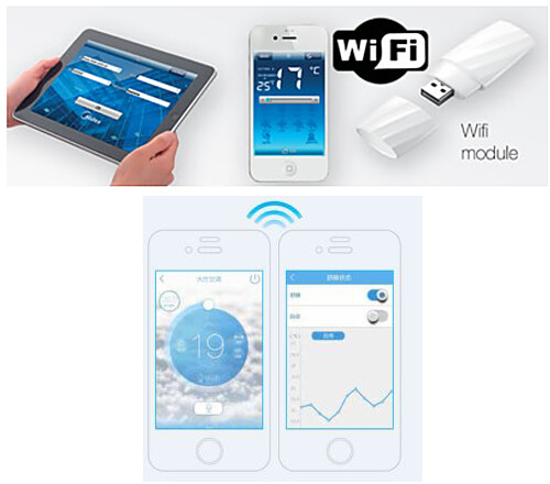 A++ ECO Smart Inverter WiFi 18000btu 5,2 / 4m Kupferleitung Klimaanlage/Heizung - Bild 4 von 10