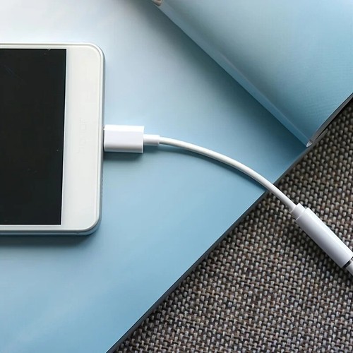 Type C To 3.5mm Jack AUX Cable for iPhone 15 16 Samsung Headphone Audio Adapter - Picture 5 of 5