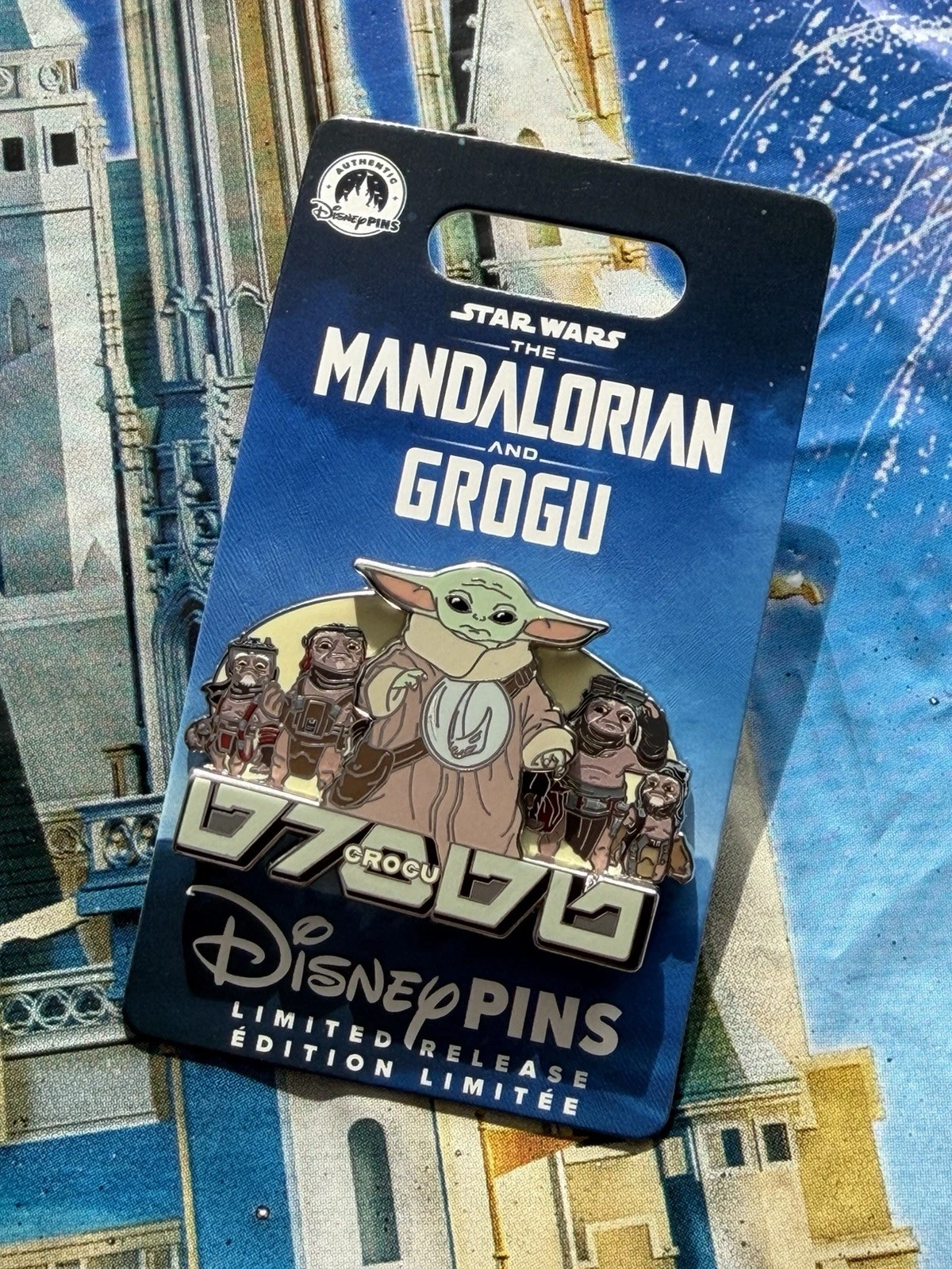 2026 Disney Parks Pin The Mandalorian And Grogu Babu Frik Anzellans LR