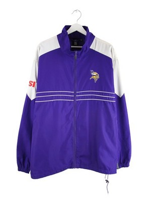 Reebok NFL Minnesota Vikings Jacke Lila XXL Herren