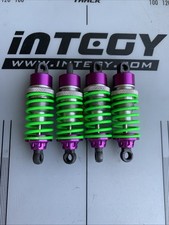 HPI UPGRADE SET AMMORTIZZATORI FILETTATI POSATOI VIOLA PER NITRO RS4 2 SUPER NITRO MINI