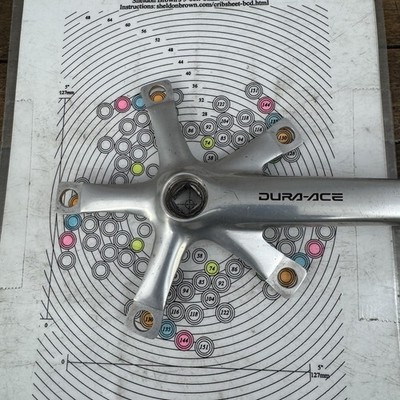 Vintage Shimano Dura-Ace FC-7410 RIGHT Crank Arm 170mm 130 BCD