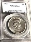 1953 Franklin Half Dollar - PCGS PR66