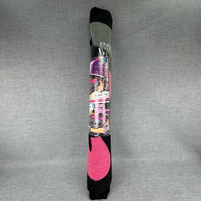 Monster High Accent Rug Pink Black Skull Bath Mat 2013 Mattel 31x34