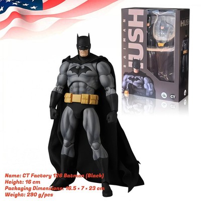 CT Toys MAFEX No.126 Hush Batman Black Ver. Action Figure New Boxed US STOCK