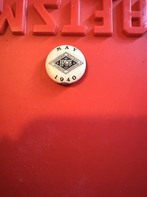 Vintage 1940 Independent Pullman Workers Federation Chicago Pinback Button