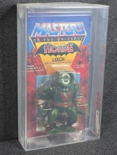 1984 MOTU Leech AFA 85 CLEAR NEW Sealed MOC Masters of the Universe He-Man Horde