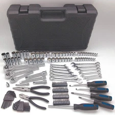 WESTWARD 40JD43 Master Tool Set,SAE and Metric,148-Piece 40JD43