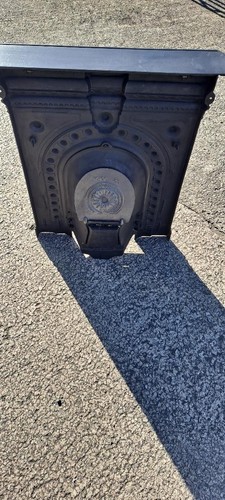 Victorian Cast Iron Combination Fireplace surround Original Antique fireplace - Picture 11 of 12