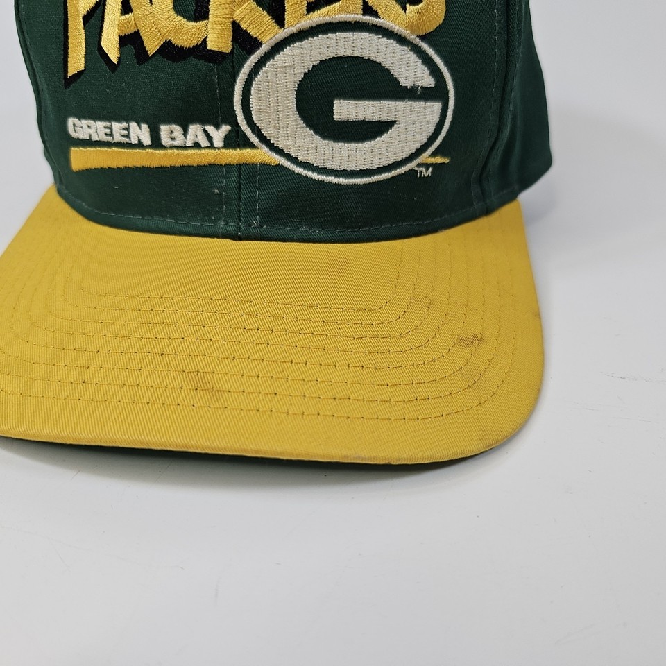 Vintage Green Bay Packers NFL Embroidered Logo Snapback Hat Eastport | eBay
