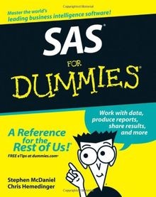 SAS For Dummies (For Dummies (Computers)) von Stephen Mc... | Buch | Zustand gut