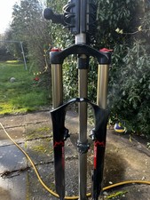 Marzocchi Bomber MX Comp Suspension Fork 197mm Steer. Lock Out Feature