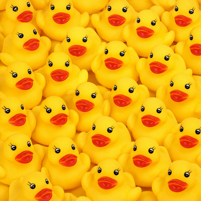 Gelbe Gummienten 1-144 Badespielzeug Wasserspiel Kleinkind Ente Party Tasche Füller