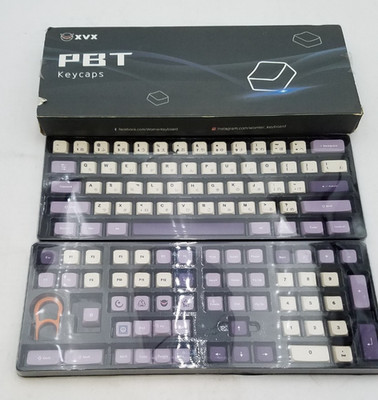 XVX Lavender Purple/-Sub XVX Profile Keycap Set (120-Key)