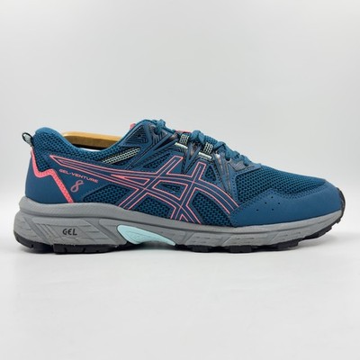 Asics Gel Venture 8 Damen-Traillaufschuhe blau Mesh UK-Größe 8