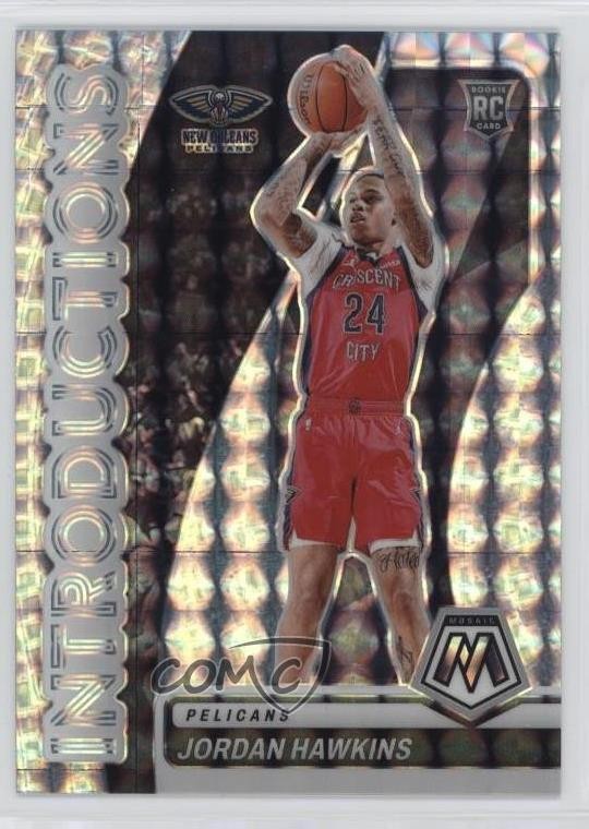 2023-24 Panini Mosaic Introductions Mosaic Prizm Jordan Hawkins #14 16wc