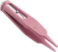 Infant Nose Cleaning Tweezer with LED Light Round-Head Safe and Effective