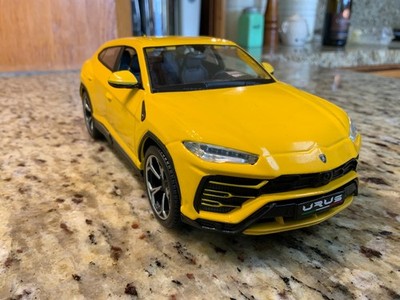 Lamborghini Urus Yellow 1/24 Diecast Model Car by Maisto