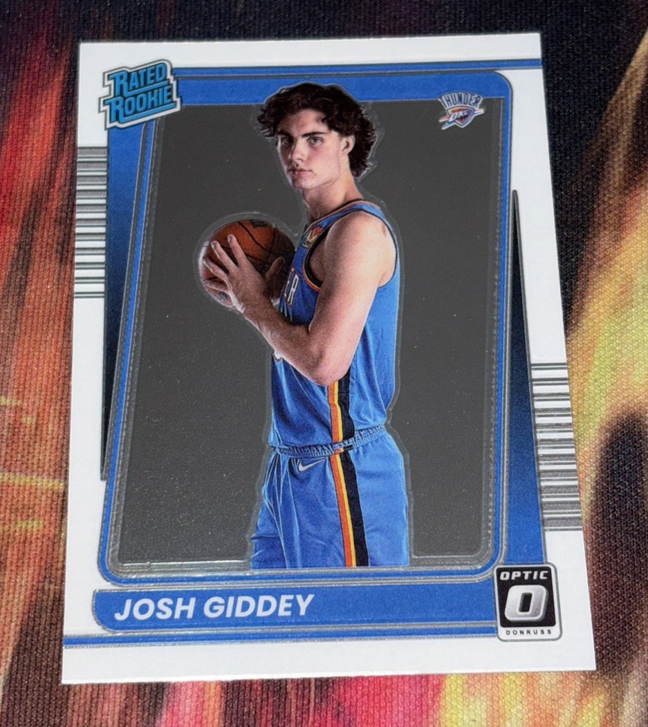 2021-22 Donruss Optic #152 Josh Giddey RC Oklahoma City Thunder