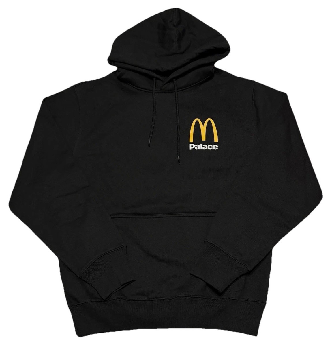Palace/McDonald's/パーカー/Lサイズ/海外限定/ブラック Palace x McDonald's Hoodie Mens M Pullover Sweatshirt Heavyweight
