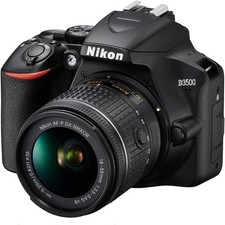 Nikon D3500 24.2MP DX-Format DSLR Digital Camera with 18-55mm Lens - Imported