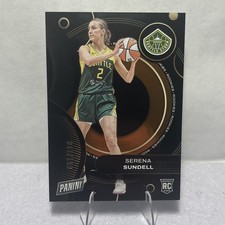 Serena Sundell RC 2025 Panini WNBA Player of the Day #RC15 Orange /199