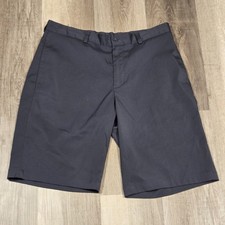 Slazenger Men's Golf Shorts Pockets Black Size 34