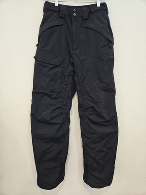 The North Face Freedom Snow Pants Mens M Black Waterproof Insulated Dryvent 
