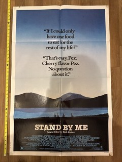 Stand By Me original theatrical Movie Poster 1 Sheet 27x40 rolled Phoenix Reiner