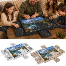 1000 Stück Puzzle Board Puzzletisch Filzpuzz...