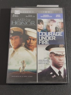 Men of Honor Courage Under Fire Double Feature DVD Set - Used - Good Condition