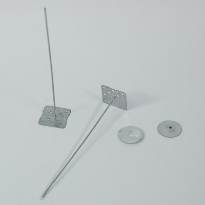 50 pcs Insulation Board Fixing Nails 120mm (4.72'') with 24mm (0.94'') Base & Wash