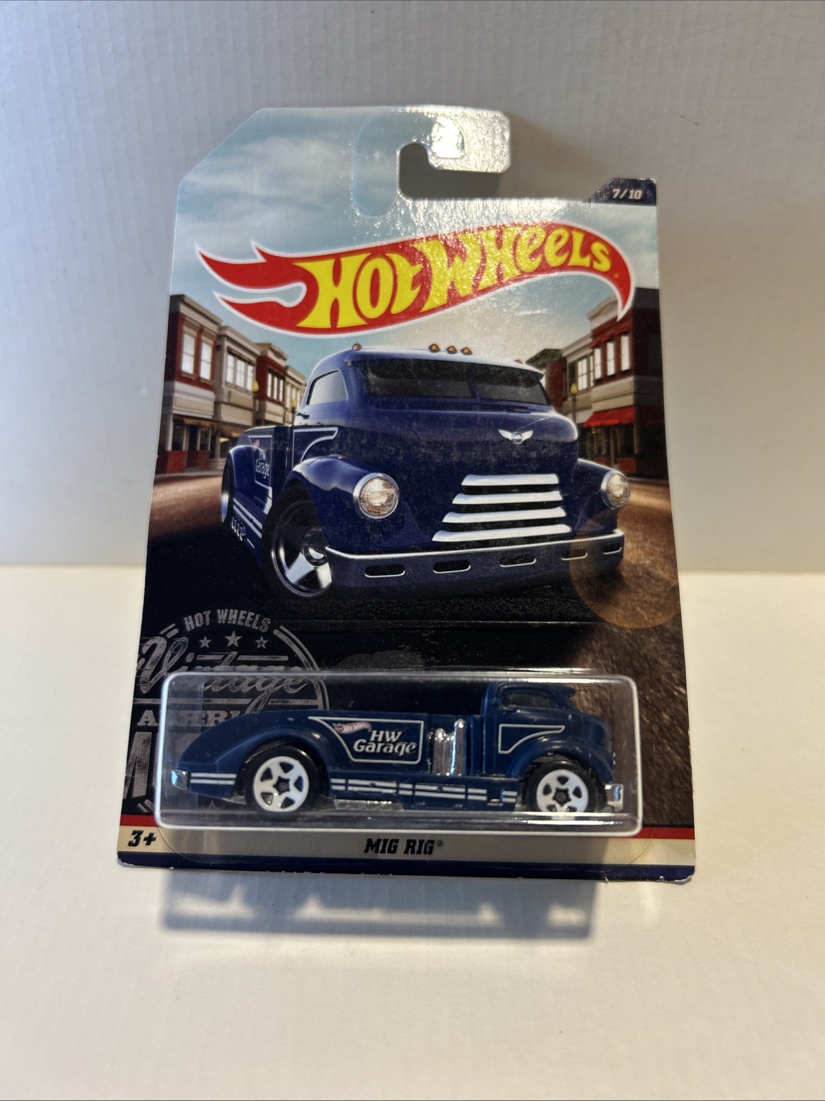 Mattel Hot Wheels Super Chromes 2016 MIG Rig, #7/10 Scale. New Old Stock.