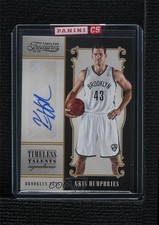 2012 Panini Timeless Treasures Talents Signatures /199 Kris Humphries Auto 0el
