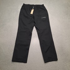 Adidas Terrex Rain Rdy Woven Pants Mens Size Medium Black Straight Leg GM4774