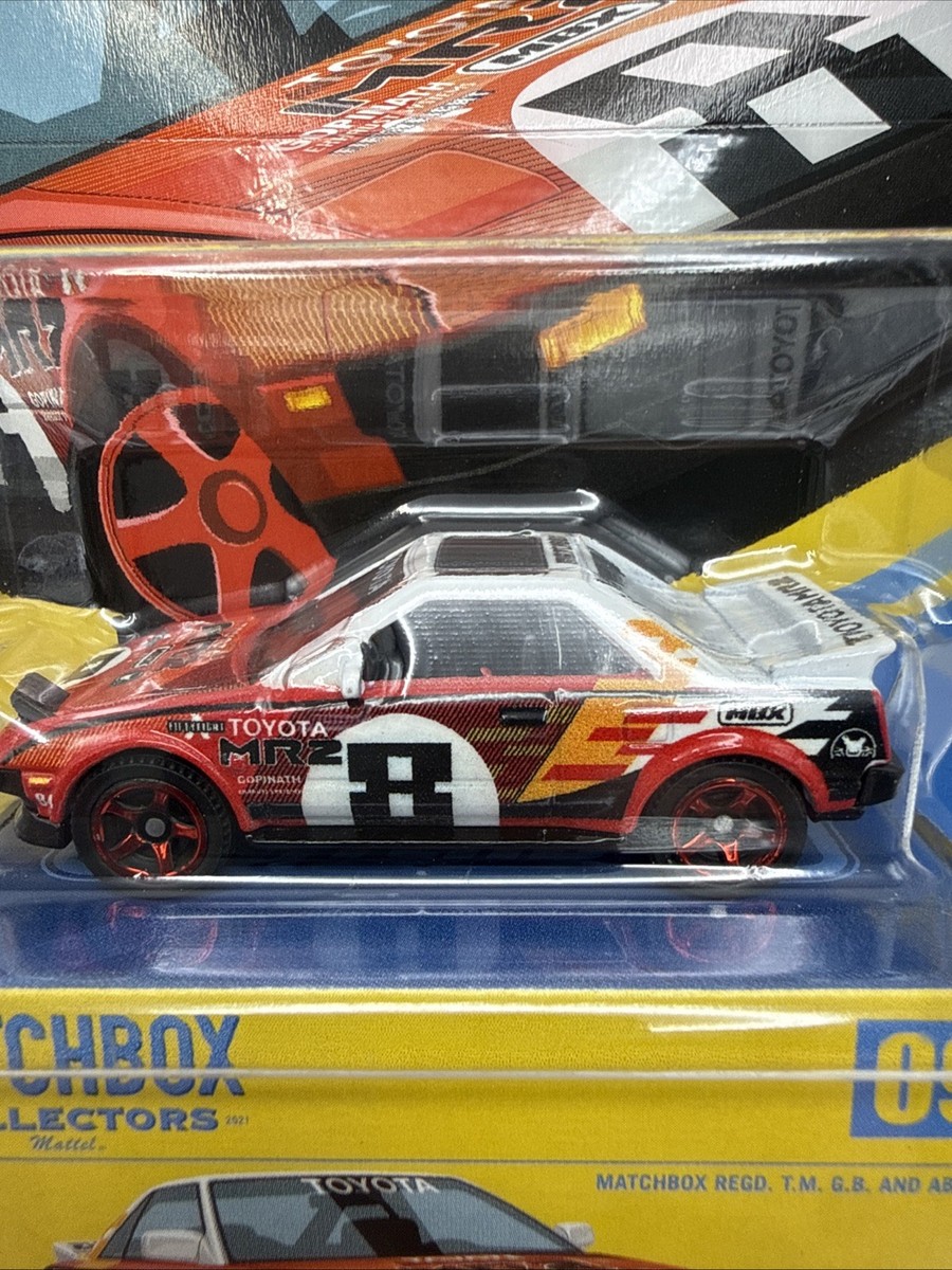 Matchbox Collectors 1984 Toyota MR2 #09/20 (Headlights Up LHD) Red