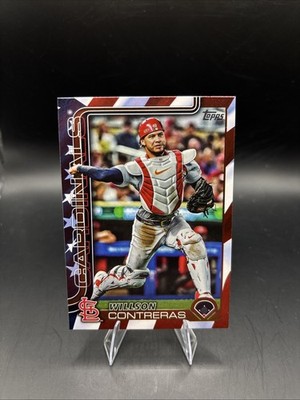 2025 Topps Series 2 Independence Day 02/76 Willson Contreras #472