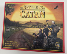 The Settlers of Catan Board Game Klaus Teuber Complete Strategy Trading
