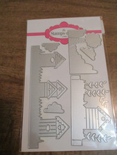 THE STAMPS OF LIFE CREATE A SCENE BIRDHOUSE DIE SET