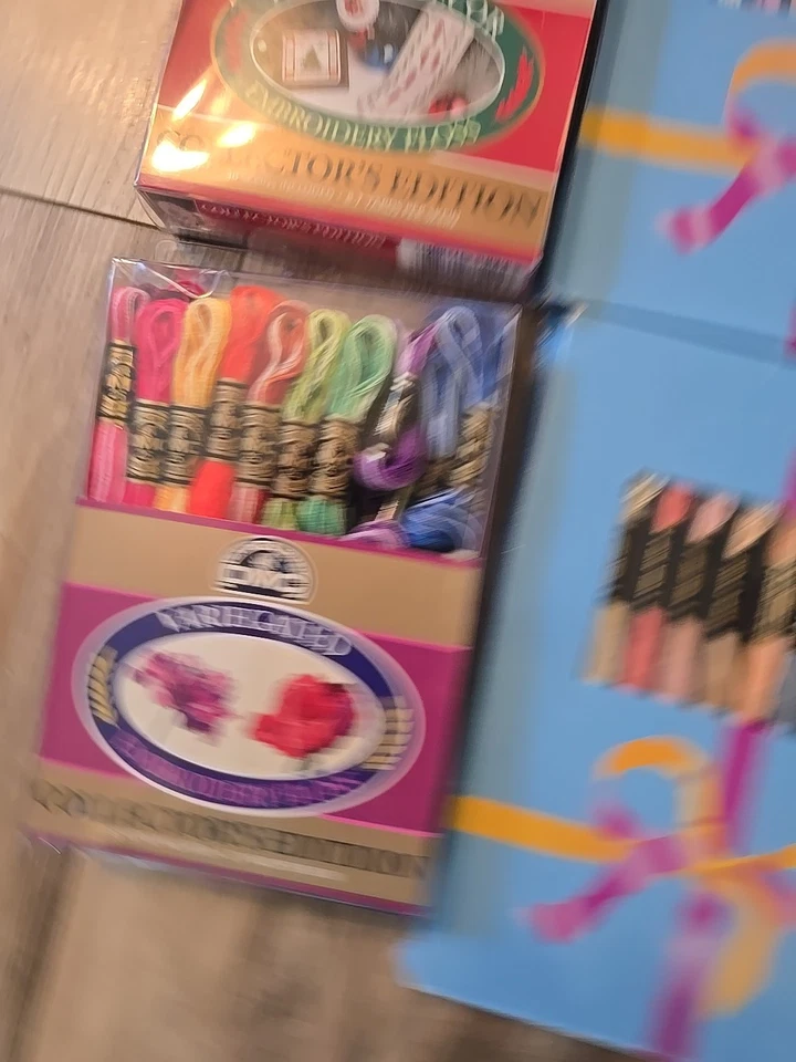 2 DMC Special Gift Pack & 2 Collectors Edition Varigated  Holiday  - Image 4 of 4