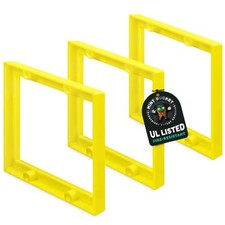 1/4" Double Gang Receptacle Outlet Box Extender, Electrical Outlet Extender