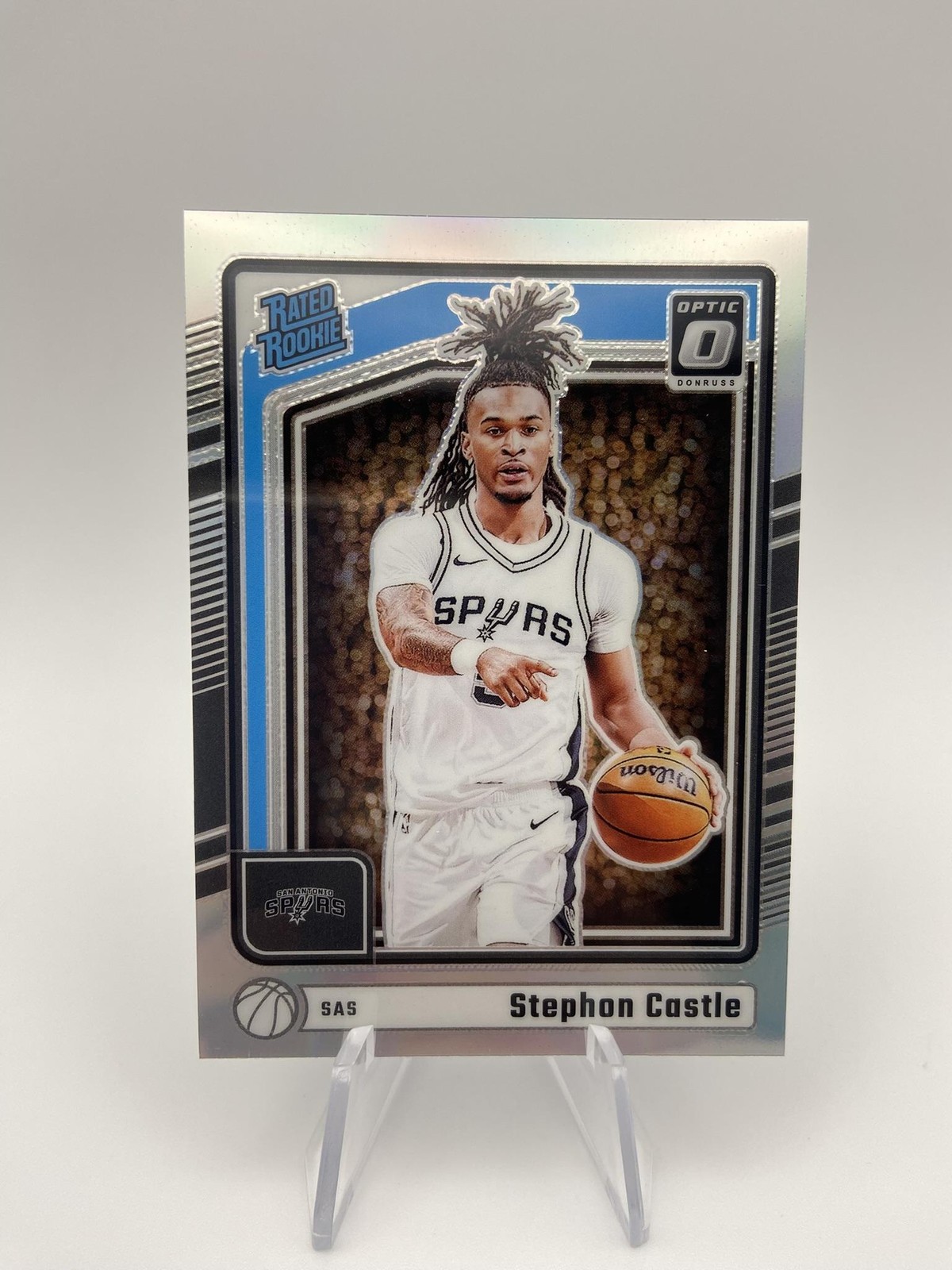 2024-25 Donruss Optic #254 Stephon Castle Holo