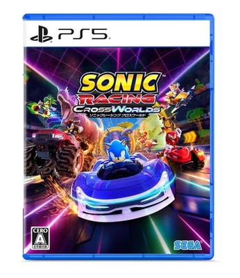 (JAPAN) PS5 video game Sonic Racing - Cross the Worlds + [2BRO. x Sonic Sticker]