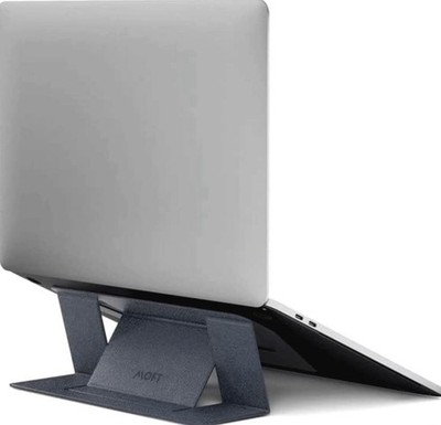 MOFT Laptop Stand for Desk, Stick-On Computer Stand with Dual-Angle Starry Grey