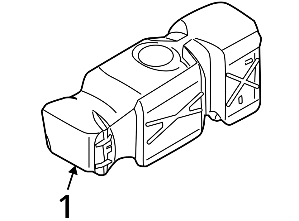 Tanque de combustible doble cabina caja de 6' 4" para camioneta Dodge 2500 10 646971 Foto 4 de 4