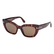 Tom Ford FT1190 52H Dark Havana/Brown Polarized 53-21-145 Sunglasses New Auth...