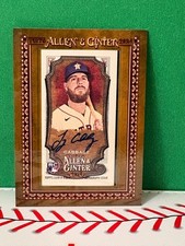 2024 Topps Allen & Ginter Mini Framed Auto #MA-TC Trey Cabbage RC Astros