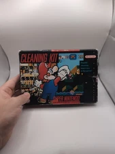 Super Nintendo Entertainment System SNES Cleaning Kit Complete in Box