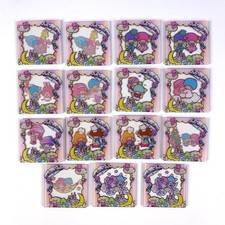 Sanrio Little Twin Stars 2" Acrylic Tiles Lala Kiki Friends 11 Designs 14 Cards