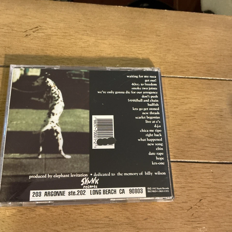 40 Oz to Freedom by Sublime (CD, 1992) - Image 2 of 4